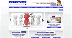 Desktop Screenshot of creancial.com